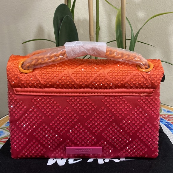 Kurt Geiger Orange and Pink Women's Bag - Picture 10 of 13